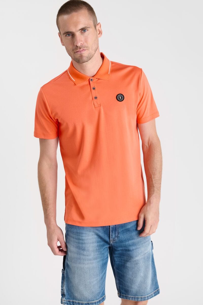 Le Temps Des Cerises Polo Aron Orange