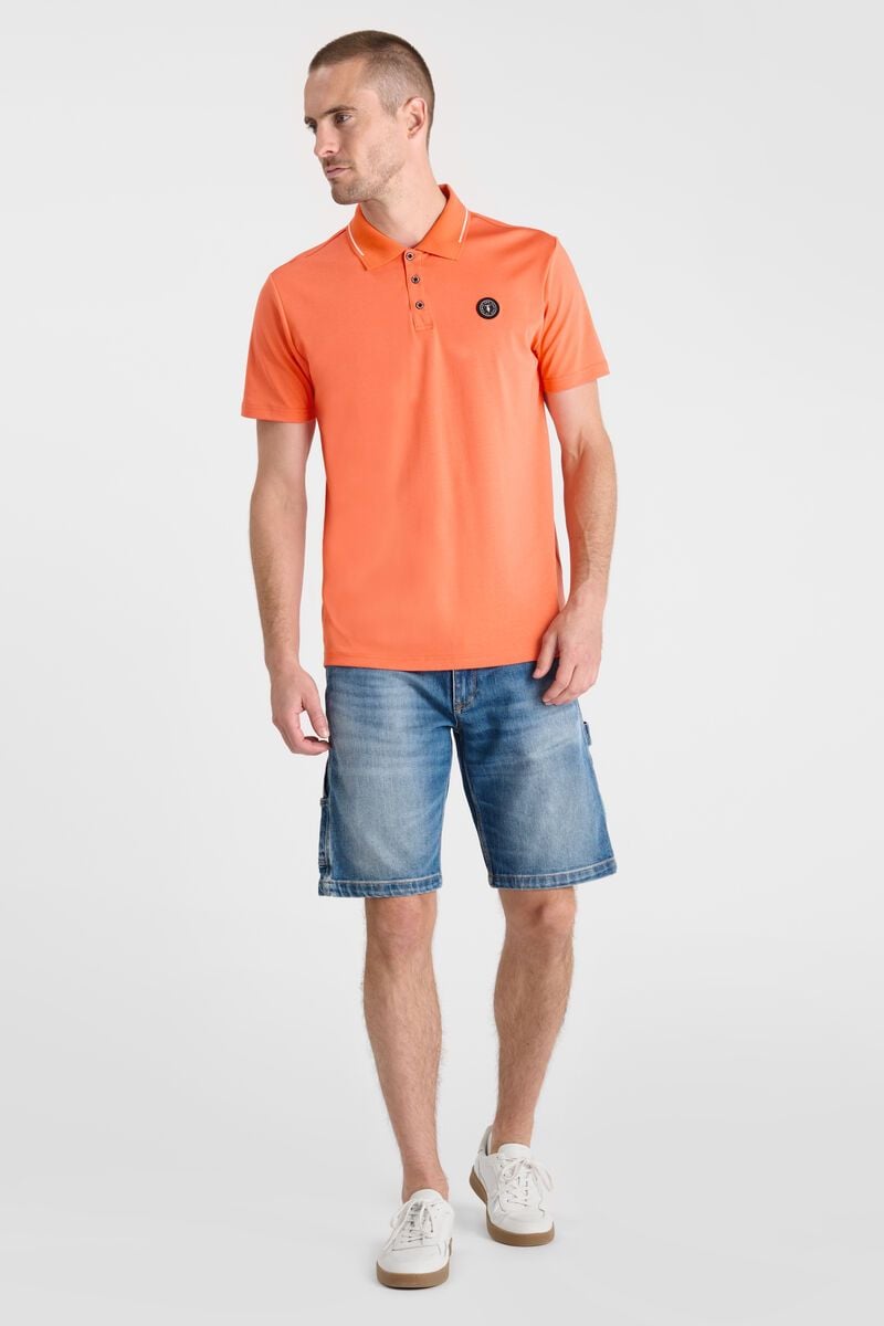Le Temps Des Cerises Polo Aron Orange