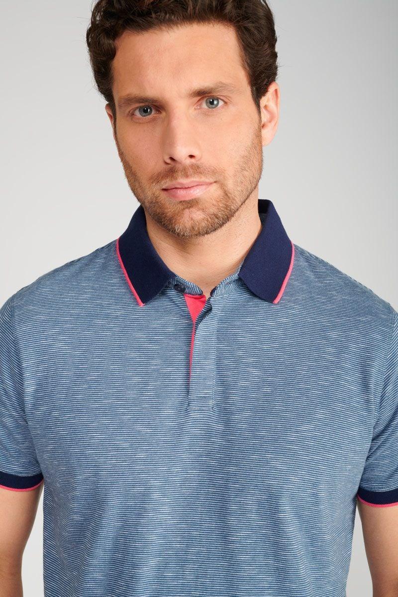 Le Temps Des Cerises Polo Borel à Rayures