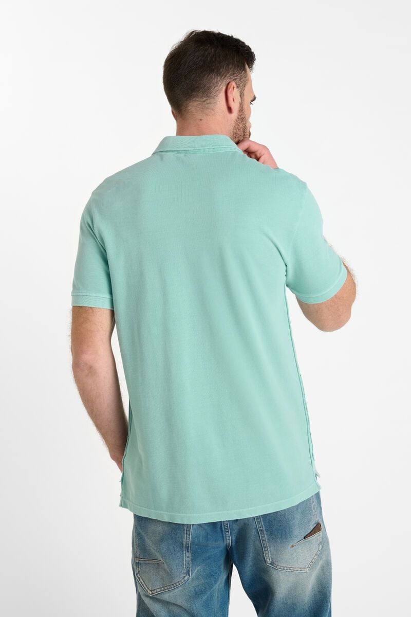 Le Temps Des Cerises Polo Dylon Bleu Turquoise