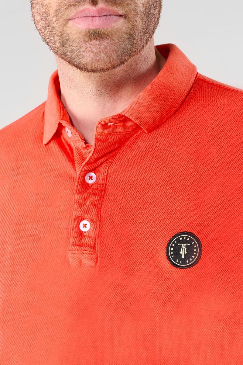 Le Temps Des Cerises Polo Dylon Orange