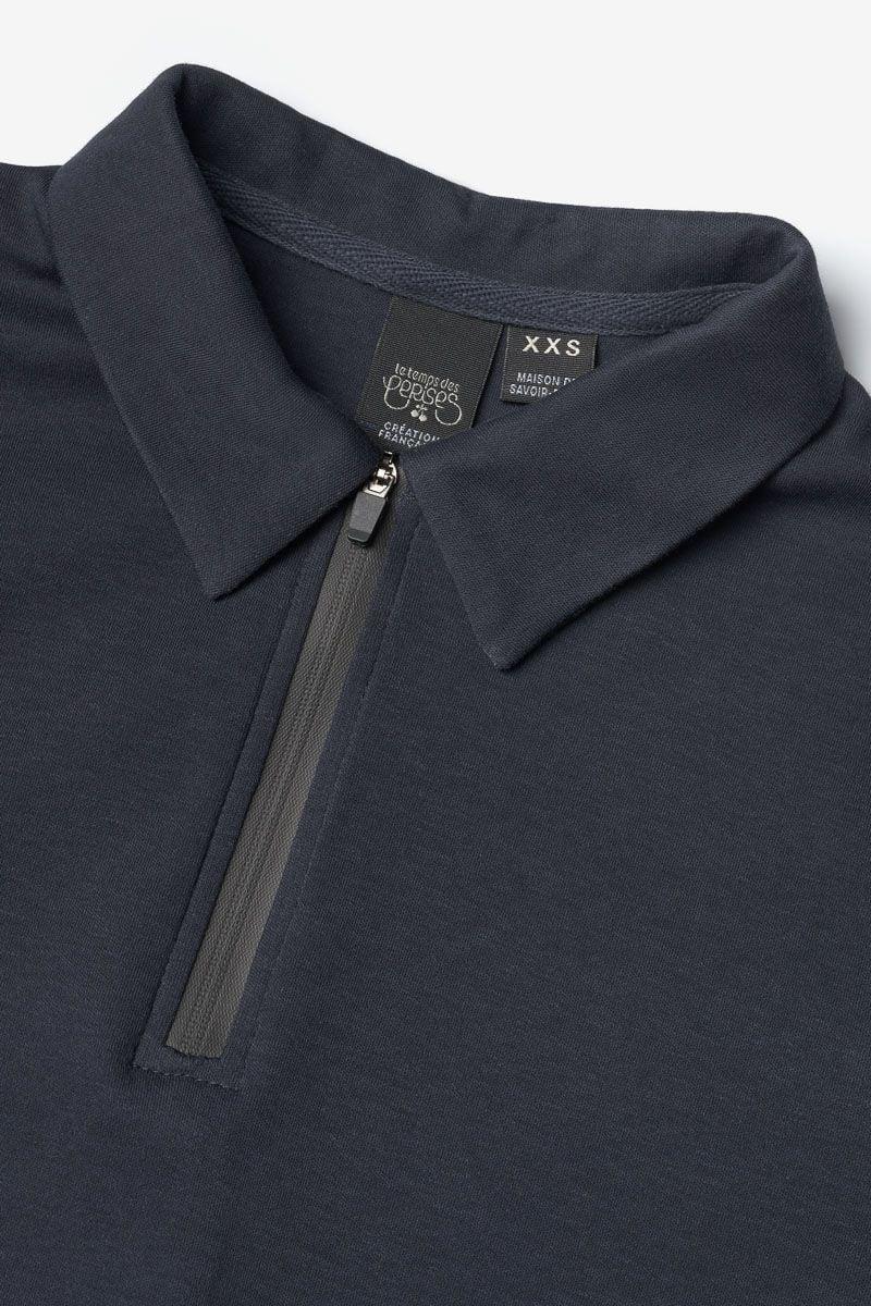 Le Temps Des Cerises Polo Itorabo Bleu Nuit