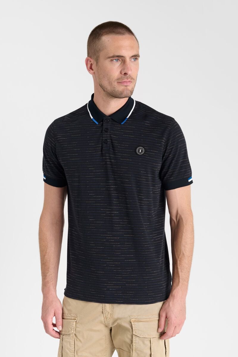 Le Temps Des Cerises Polo Medal Bleu