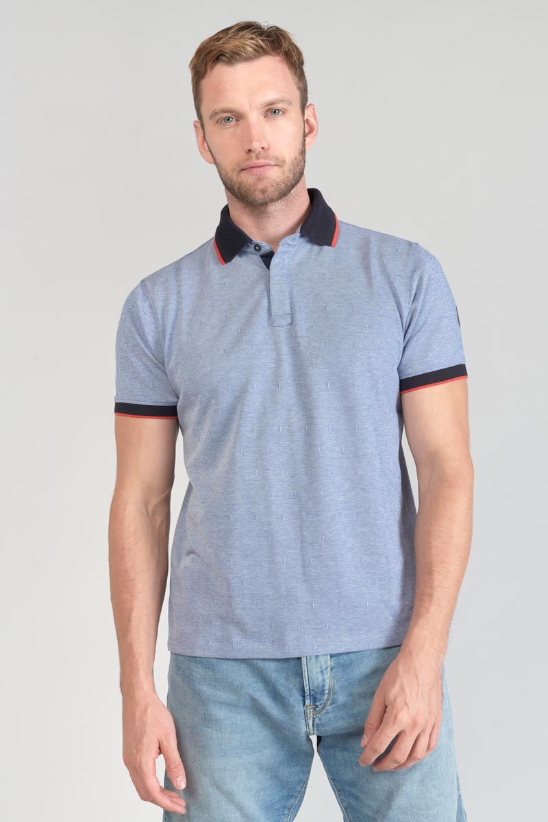 Le Temps Des Cerises Polo Orias Bleu Ciel