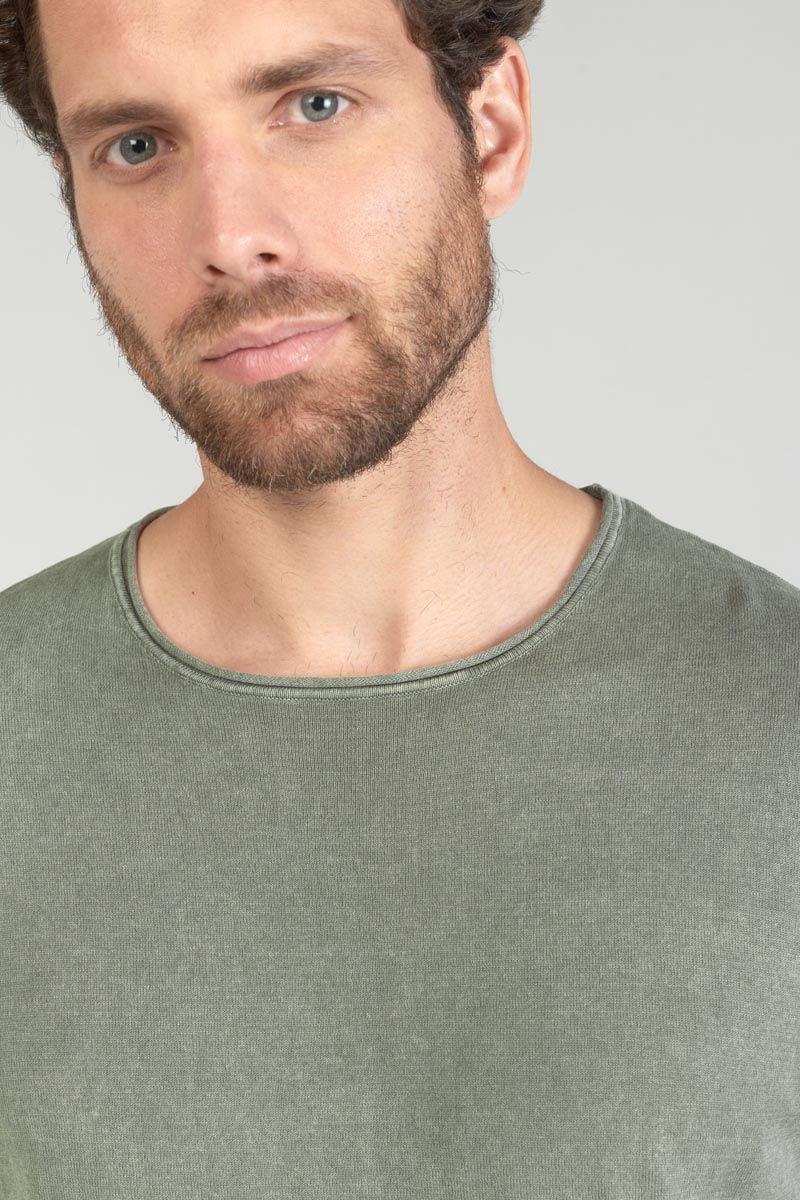 Le Temps Des Cerises Pull Bivor Kaki Délavé