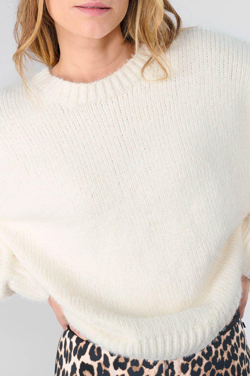 Le Temps Des Cerises Pull Daisy Crème