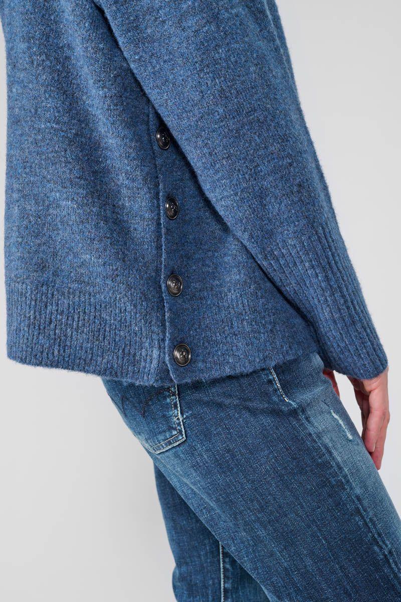 Le Temps Des Cerises Pull Darry Bleu