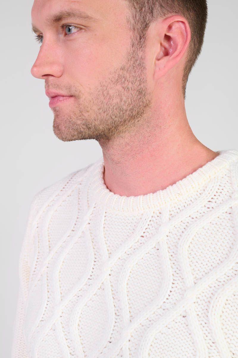 Le Temps Des Cerises Pull Flesio Crème