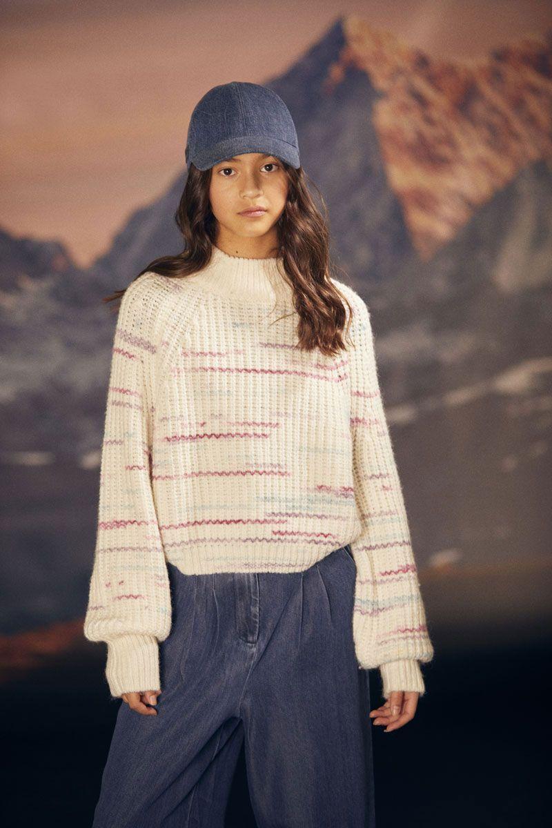 Le Temps Des Cerises Pull Freyagi Multicolore