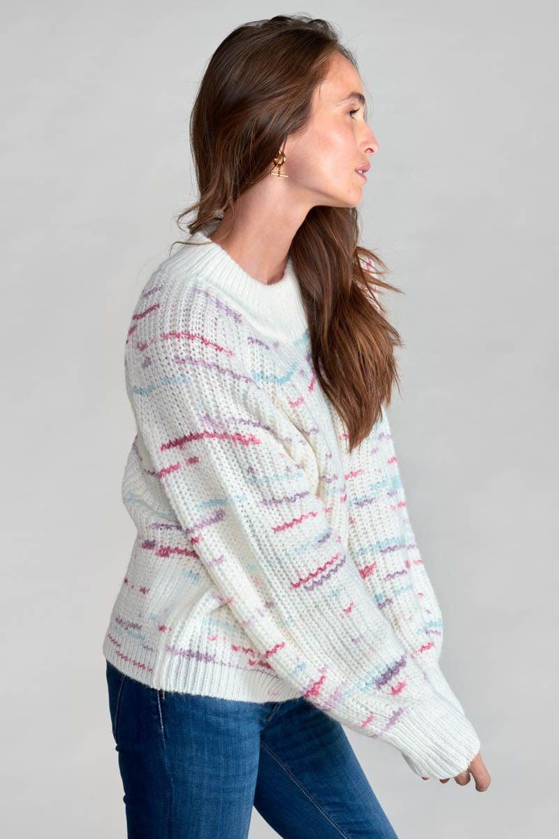 Le Temps Des Cerises Pull Freyagi Multicolore