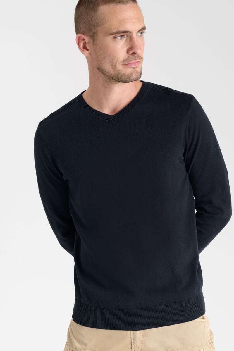 Le Temps Des Cerises Pull Ibar Bleu Marine