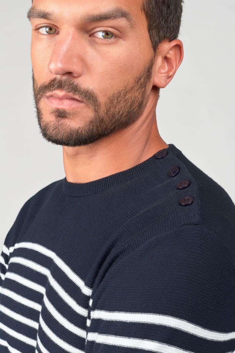 Le Temps Des Cerises Pull Oras Marinière