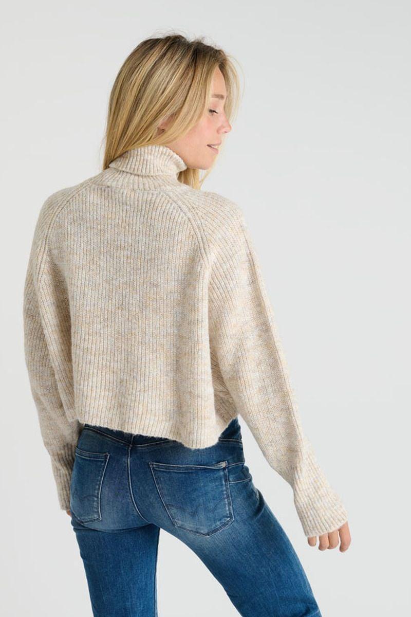 Le Temps Des Cerises Pull Saiagi Crème