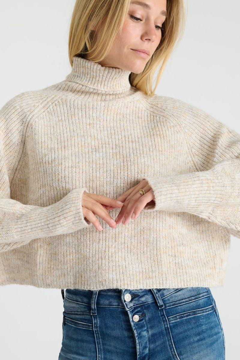 Le Temps Des Cerises Pull Saiagi Crème