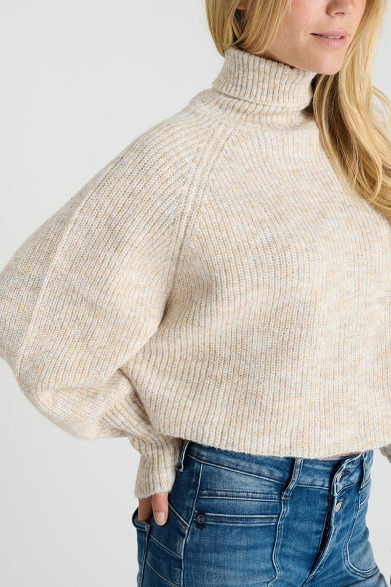 Le Temps Des Cerises Pull Saiagi Crème