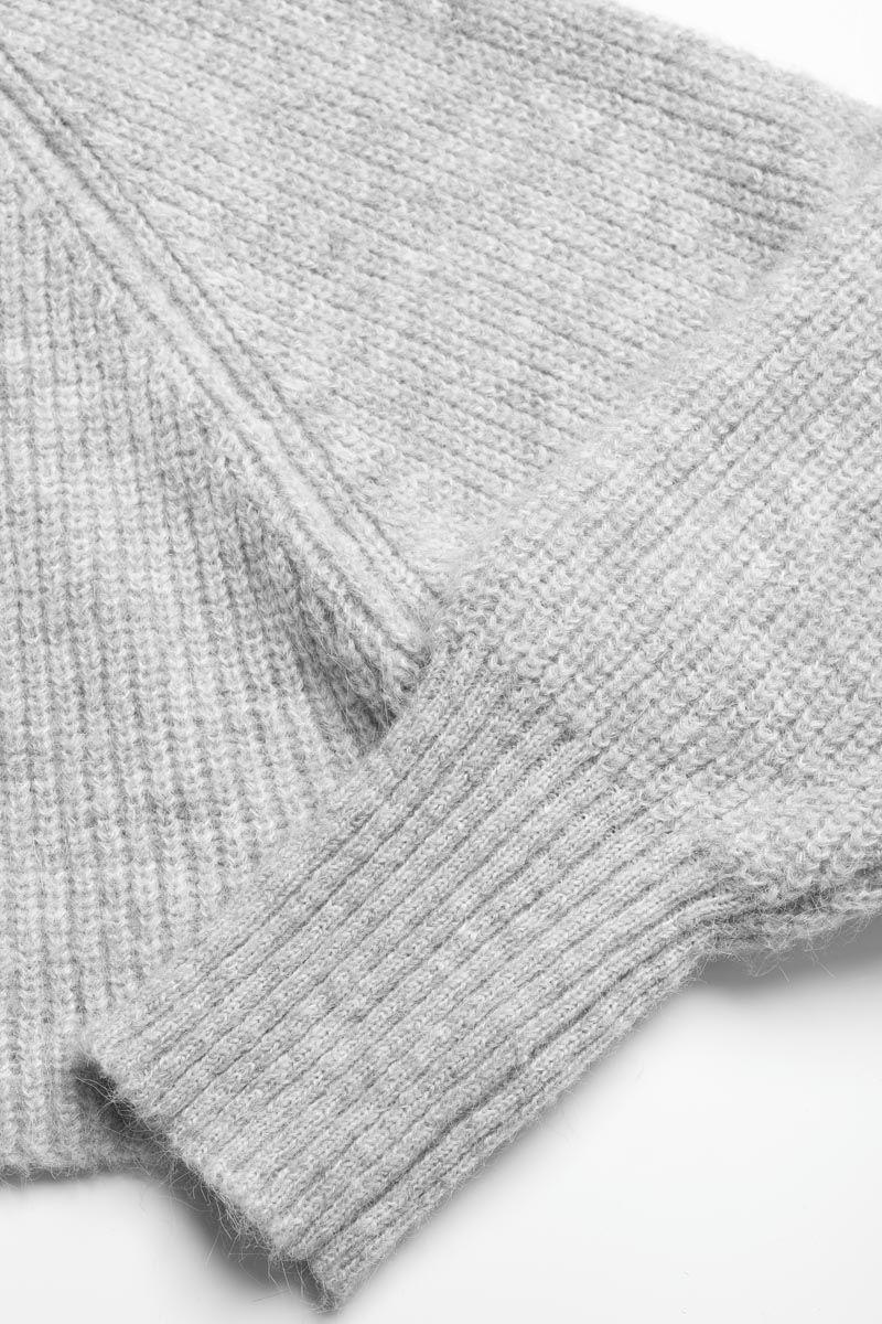 Le Temps Des Cerises Pull Saiagi Gris Clair