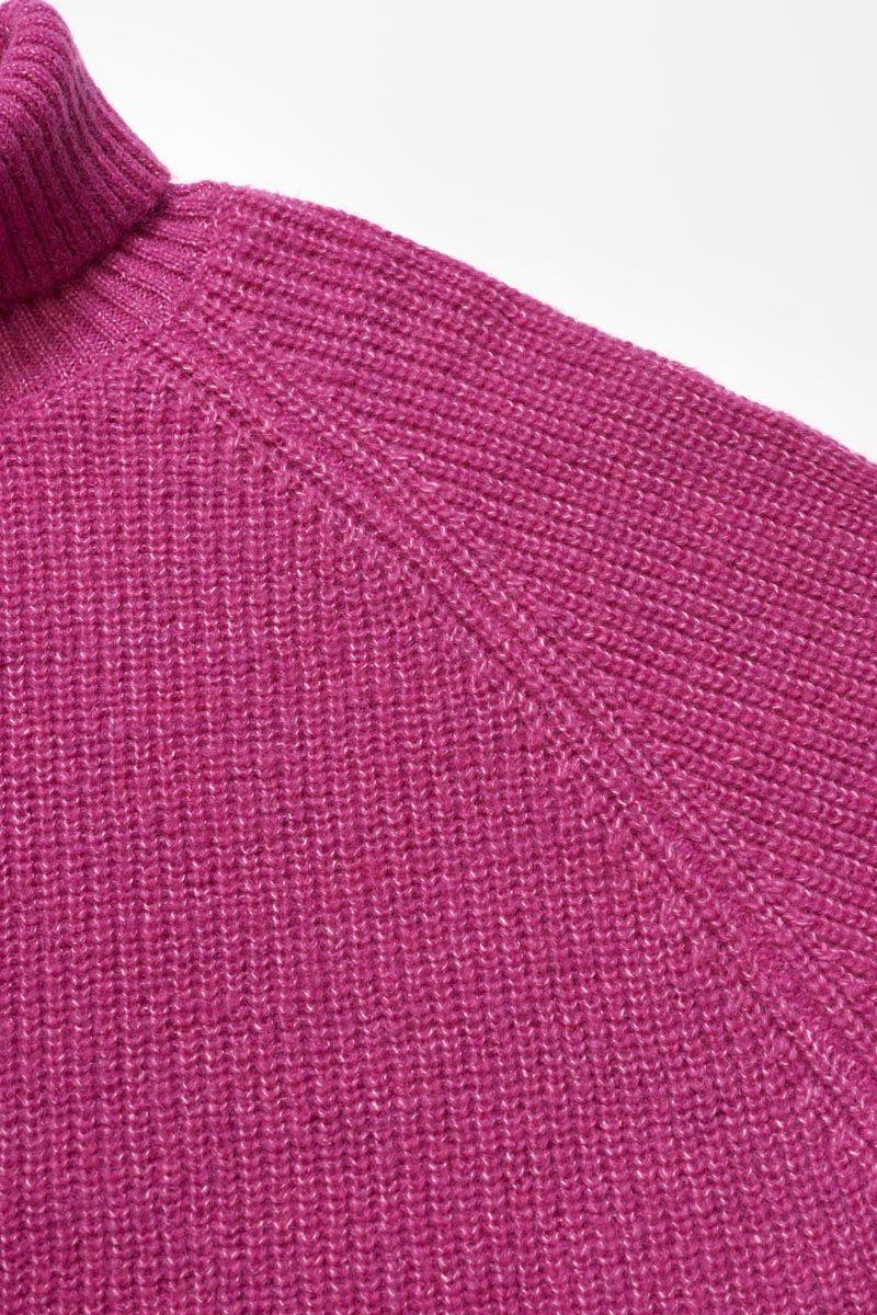 Le Temps Des Cerises Pull Saiagi Rose électrique