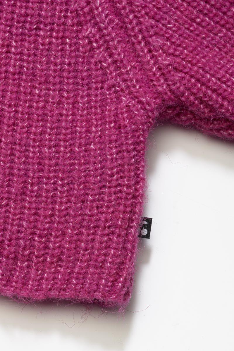Le Temps Des Cerises Pull Saiagi Rose électrique