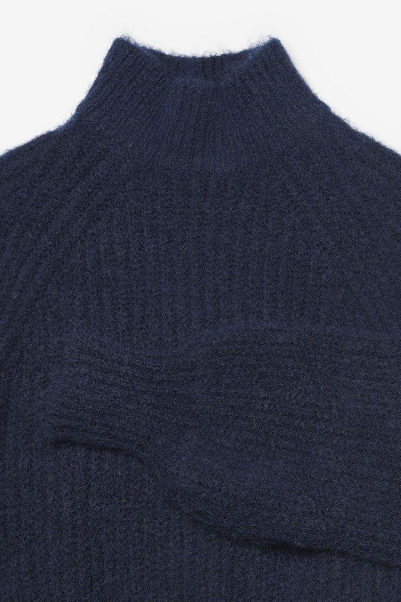 Le Temps Des Cerises Pull Streetgi Bleu Marine