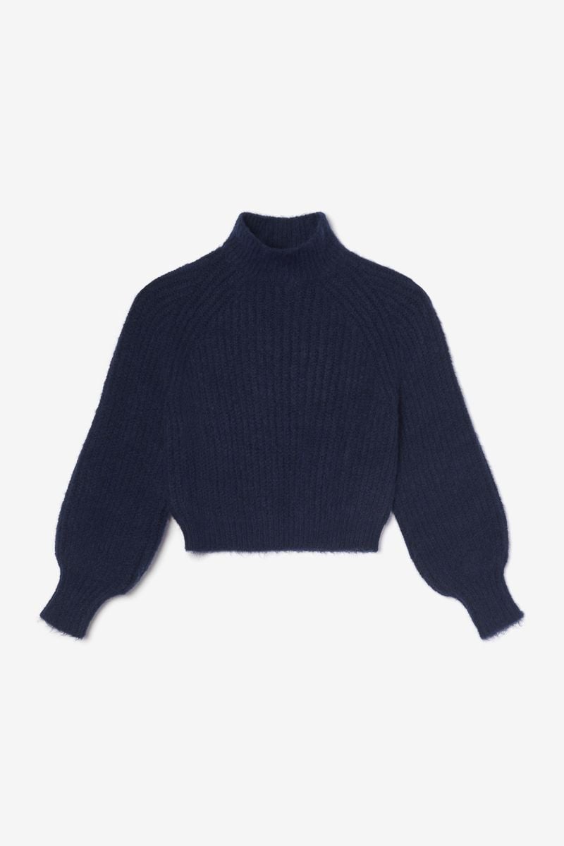 Le Temps Des Cerises Pull Streetgi Bleu Marine