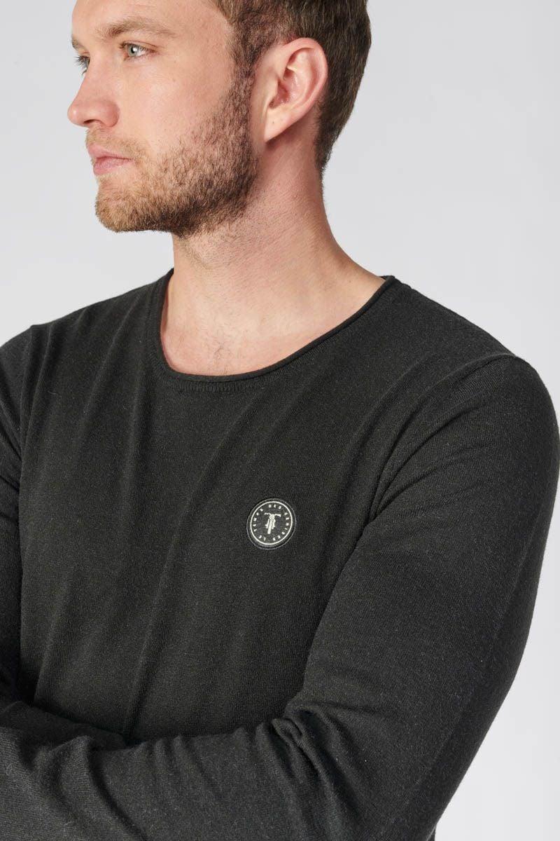 Le Temps Des Cerises Pull Terry Noir