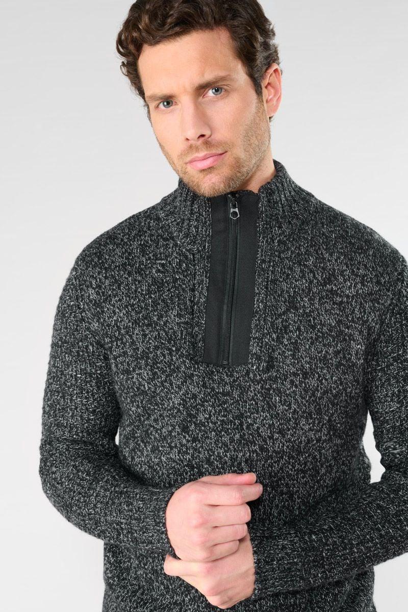 Le Temps Des Cerises Pull Trios Gris