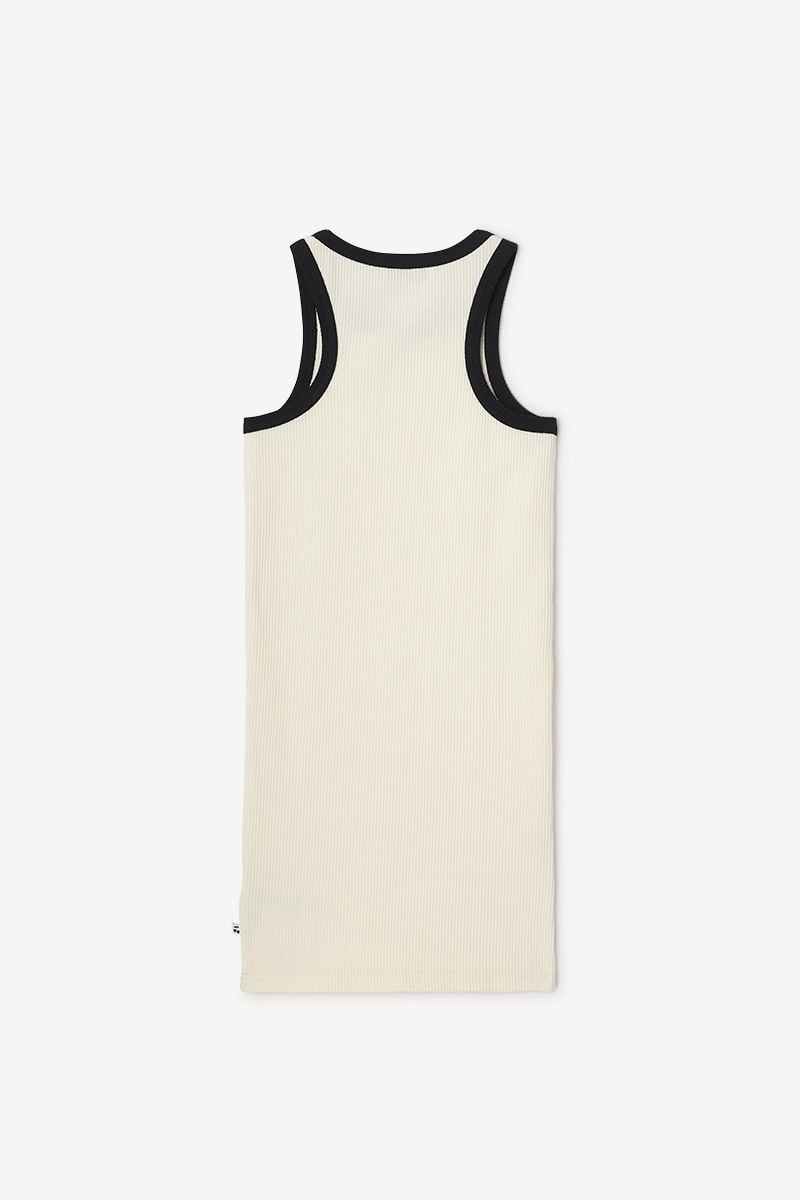 Le Temps Des Cerises Robe Atenigi Crème