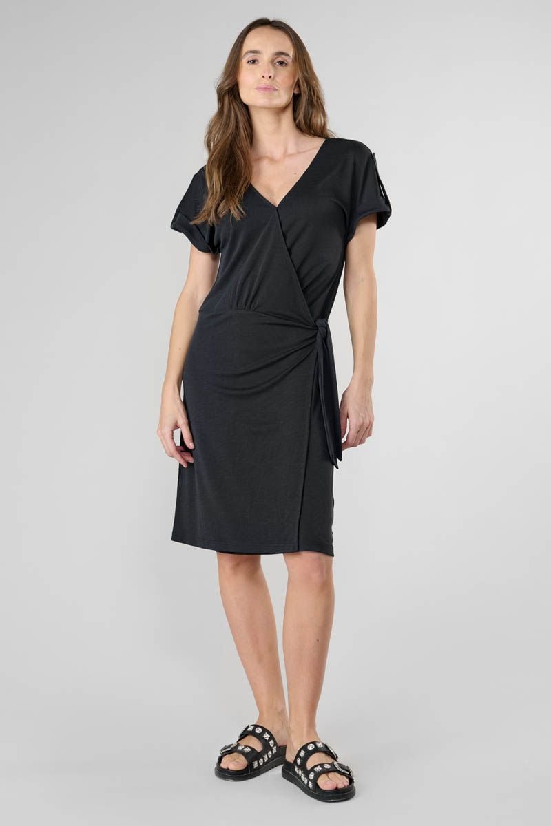 le temps des cerises Robe Diascia noire