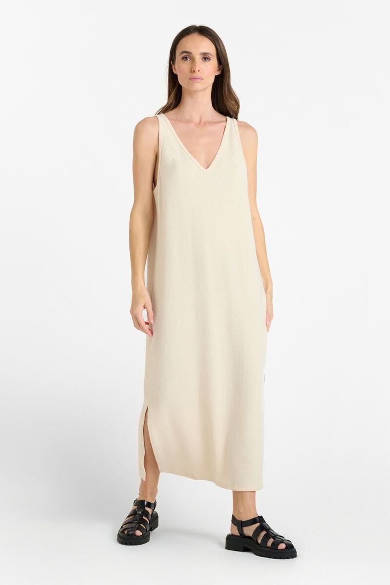 Le Temps Des Cerises Robe Diega Beige Sable