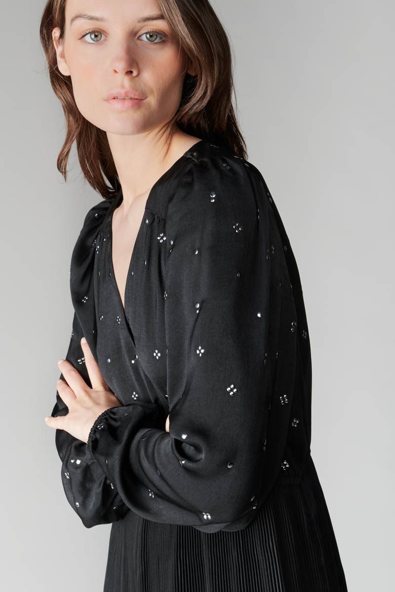 Le Temps Des Cerises Robe Dolna Noire