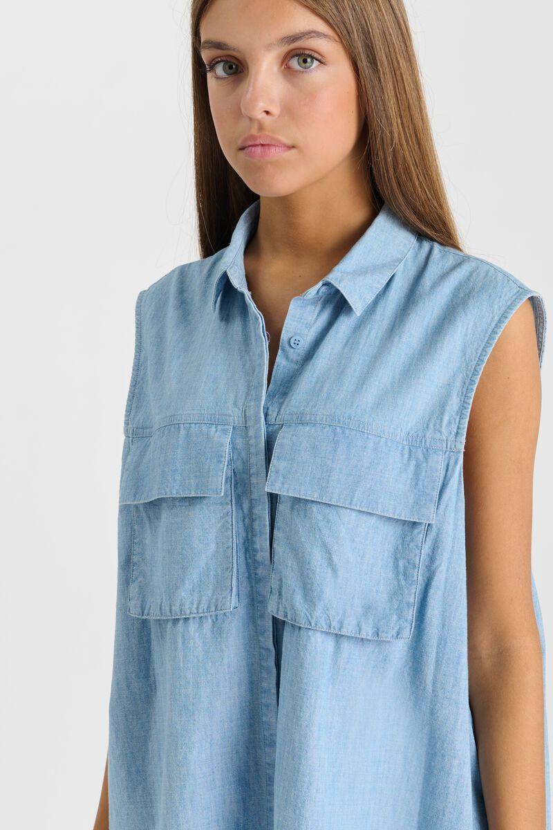 Le Temps Des Cerises Robe Elisagi Bleu