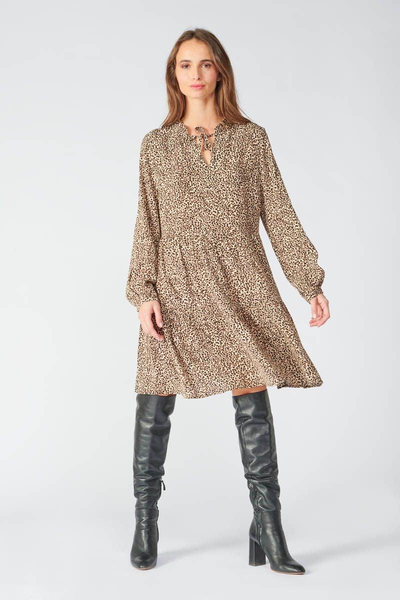 le temps des cerises Robe Elliott léopard