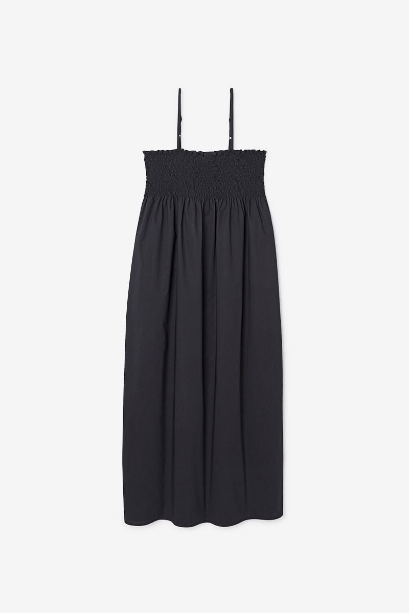 le temps des cerises Robe longue Anikigi noire