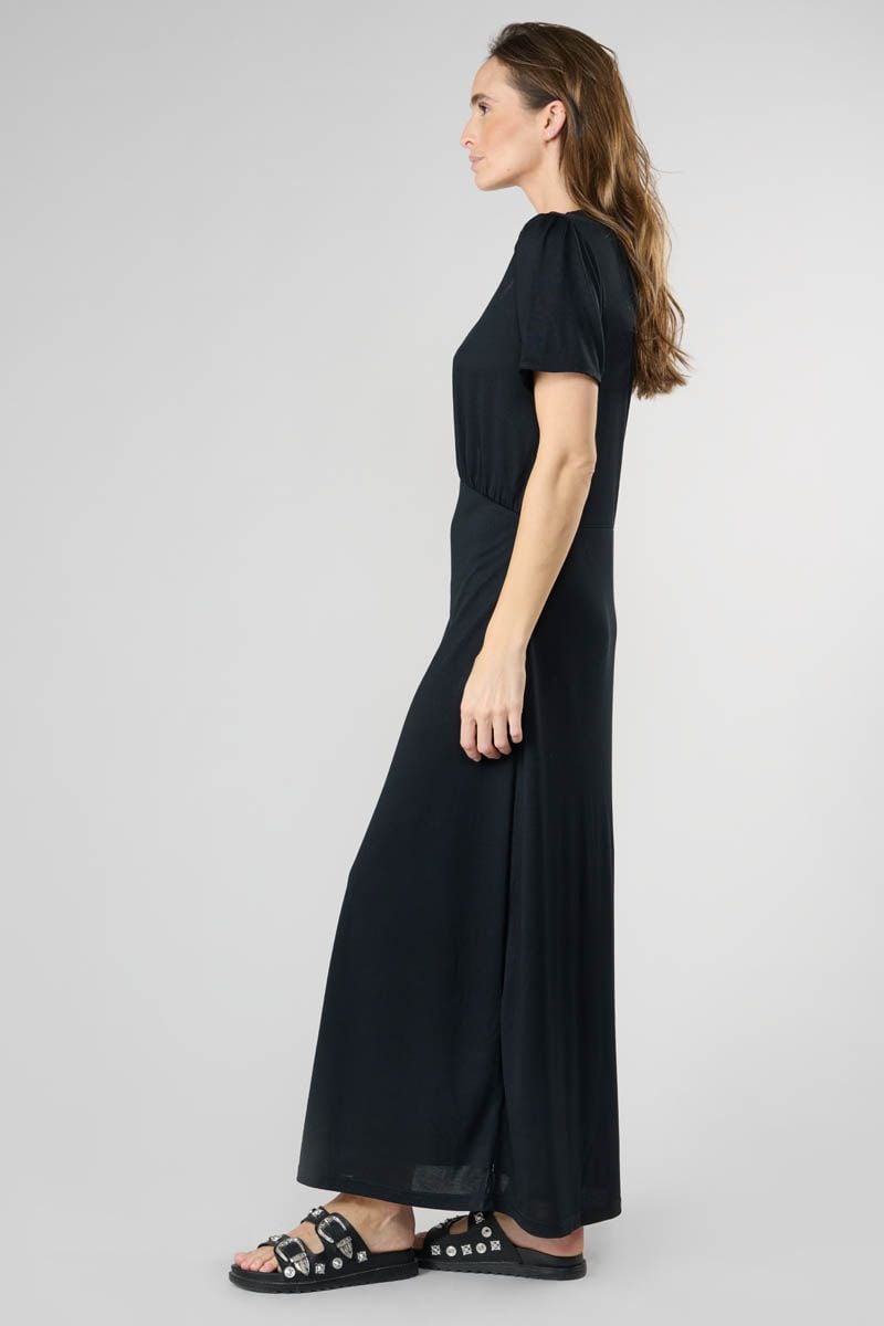 Le Temps Des Cerises Robe Longue Orient Noire