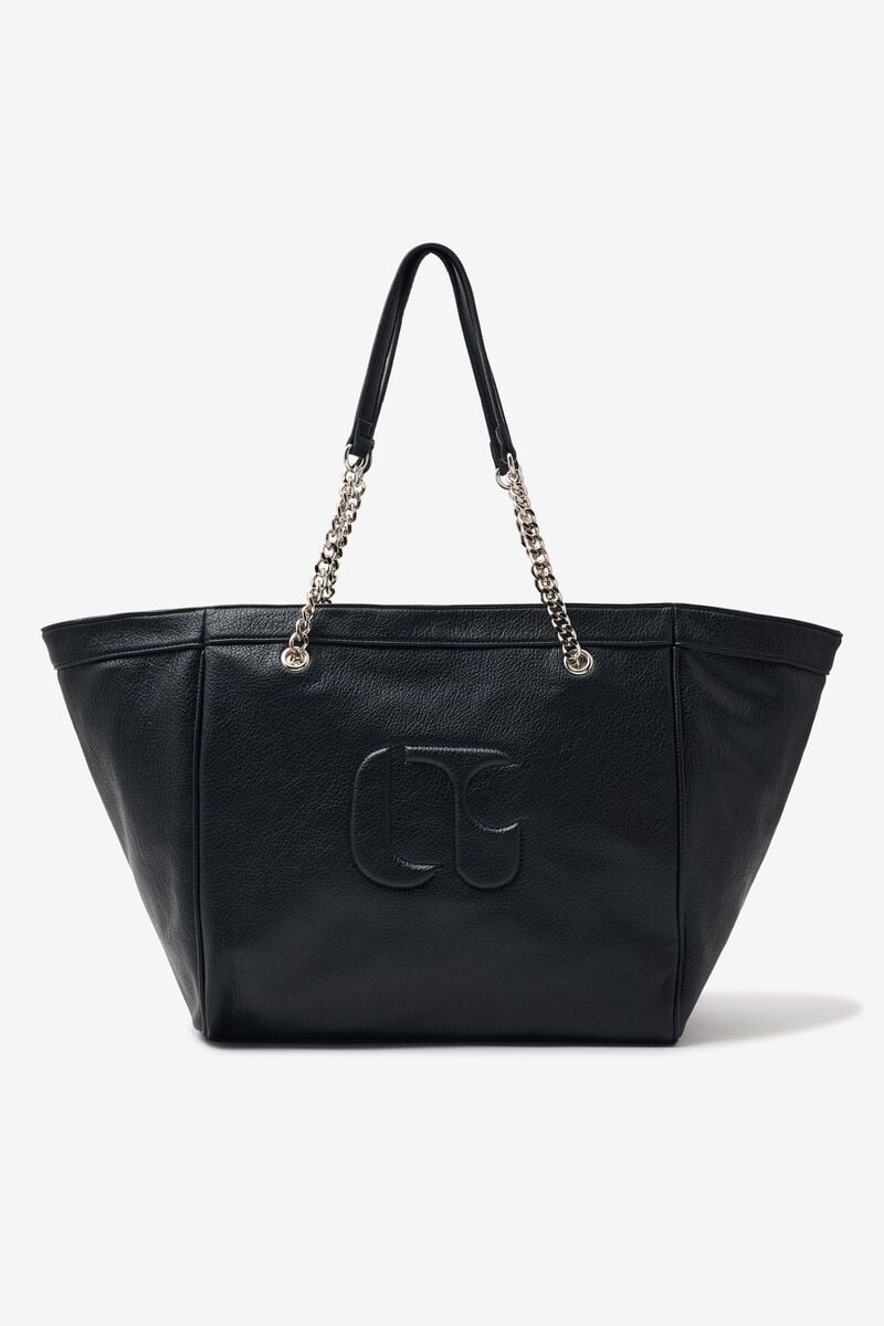 le temps des cerises Sac cabas Pria noir