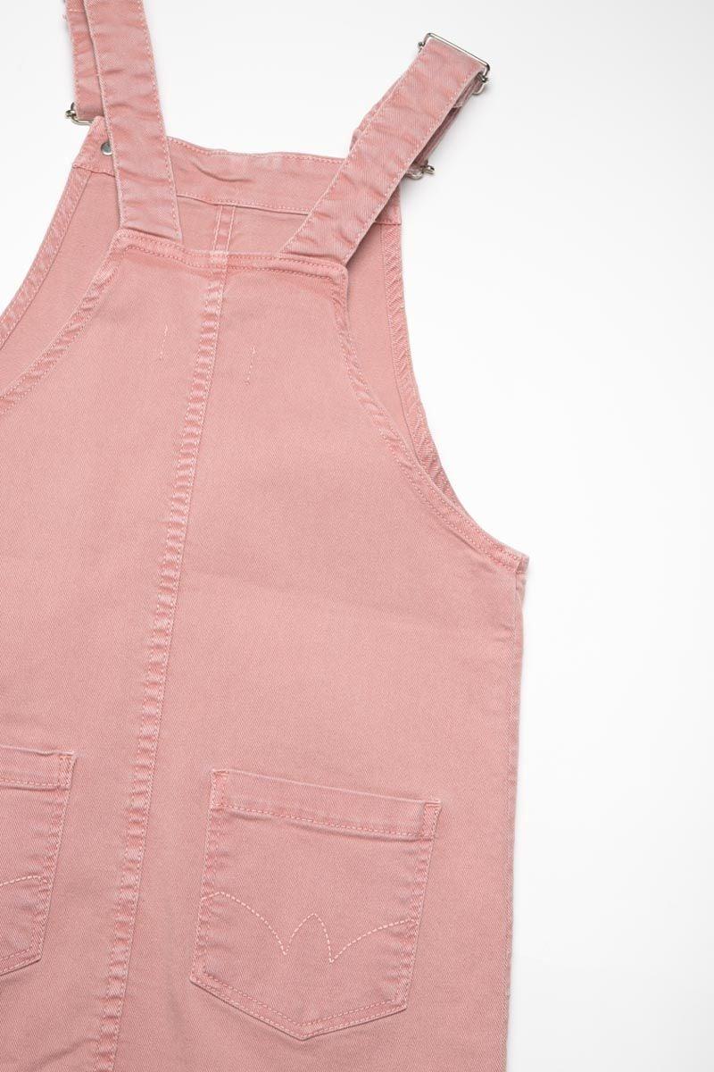 Le Temps Des Cerises Salopette Robe Azure Rose