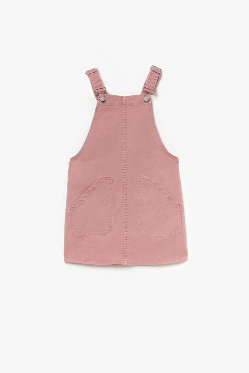 Le Temps Des Cerises Salopette Robe Azure Rose