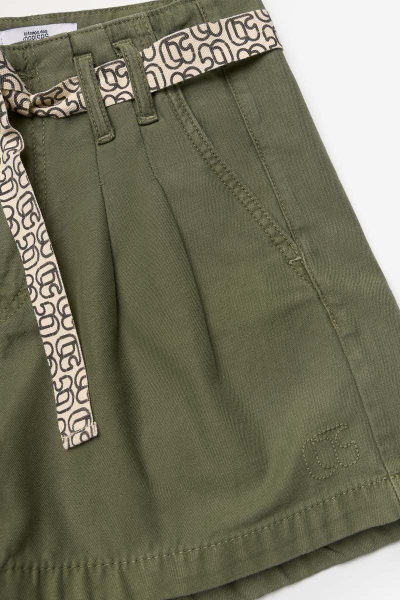 Le Temps Des Cerises Short Amba Kaki