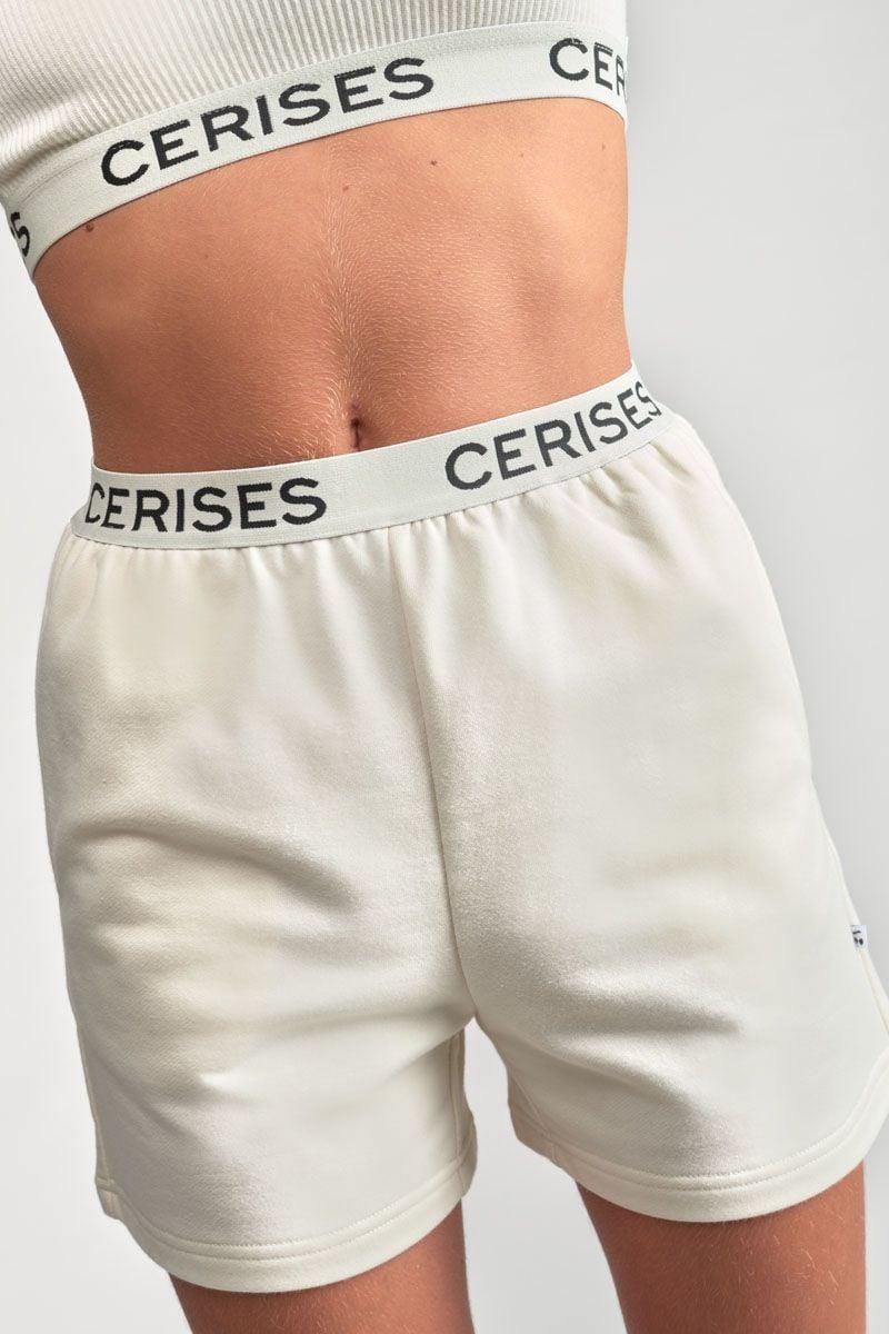 Le Temps Des Cerises Short Annegi Crème