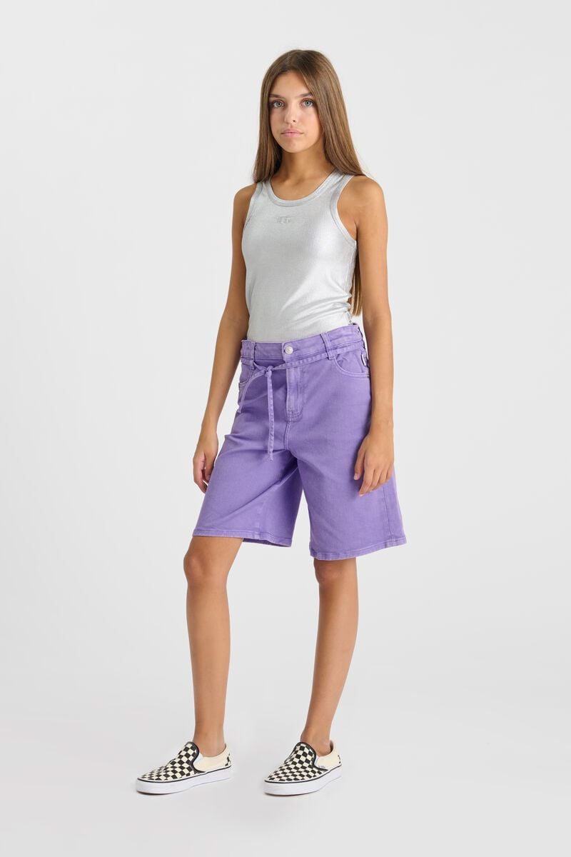 Le Temps Des Cerises Short Bermuda Carpugi Violet
