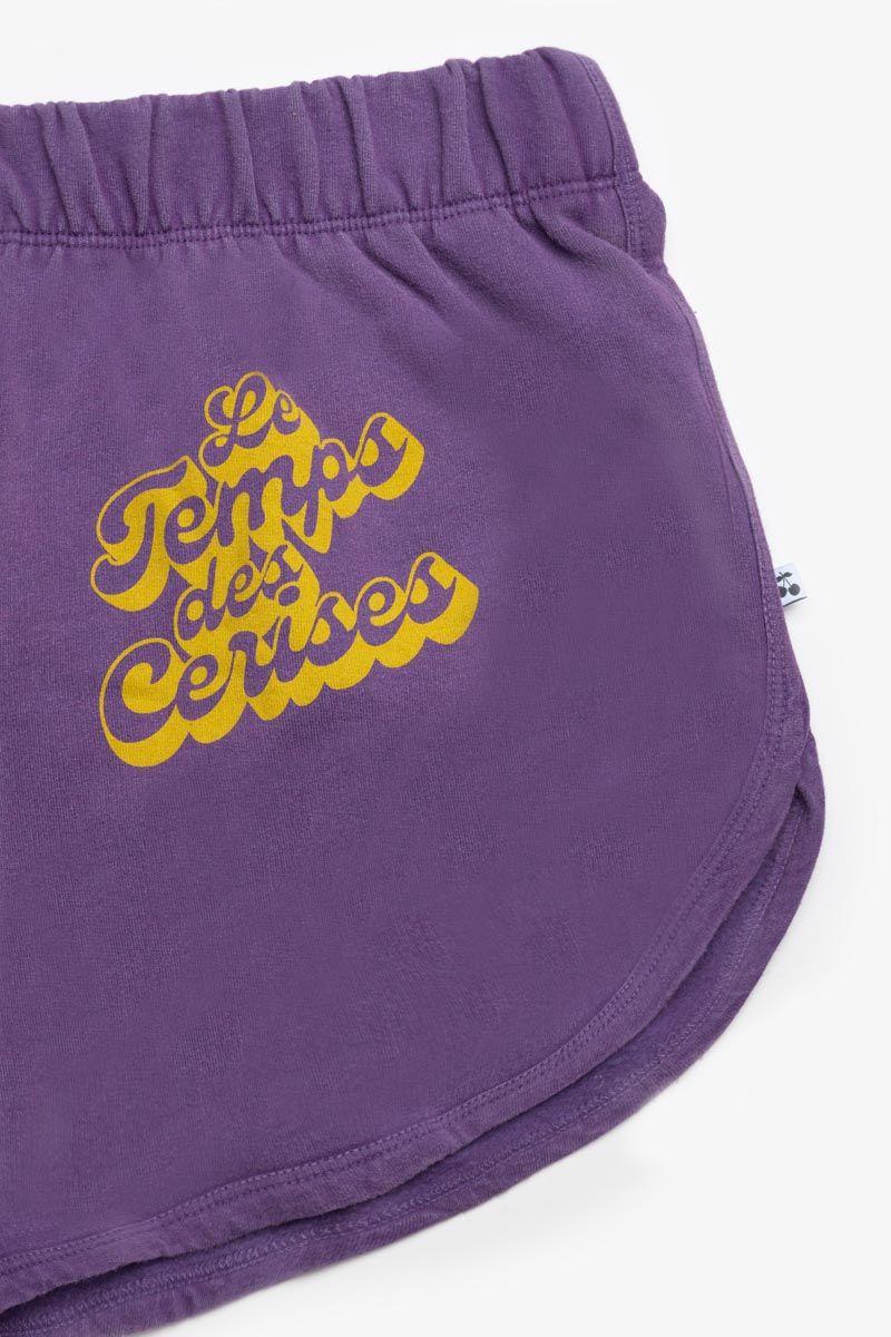 Le Temps Des Cerises Short Cristigi Violet