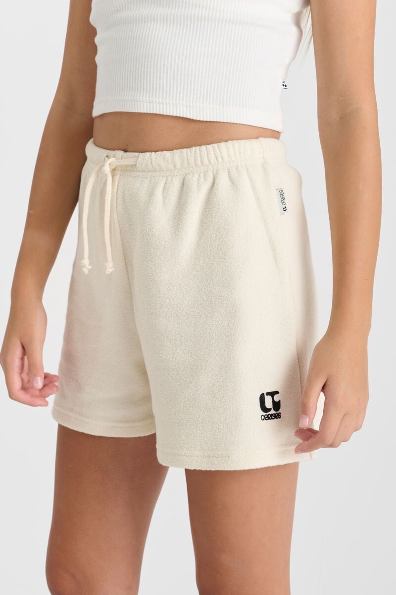 le temps des cerises Short Edoxagi crème