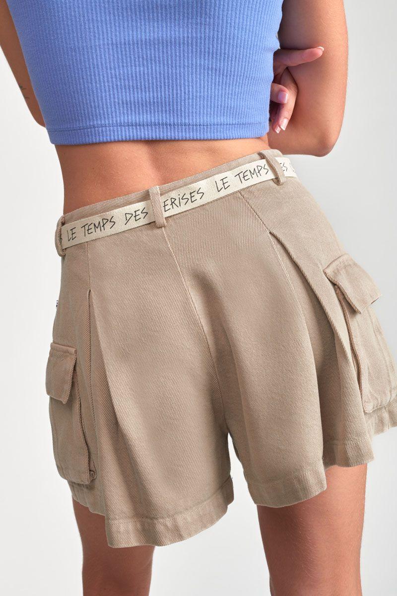 Le Temps Des Cerises Short Izagi Beige