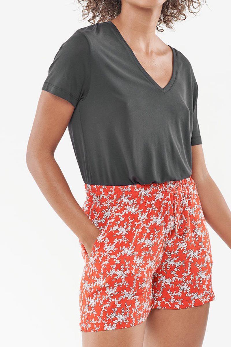 Le Temps Des Cerises Short Klio Rouge