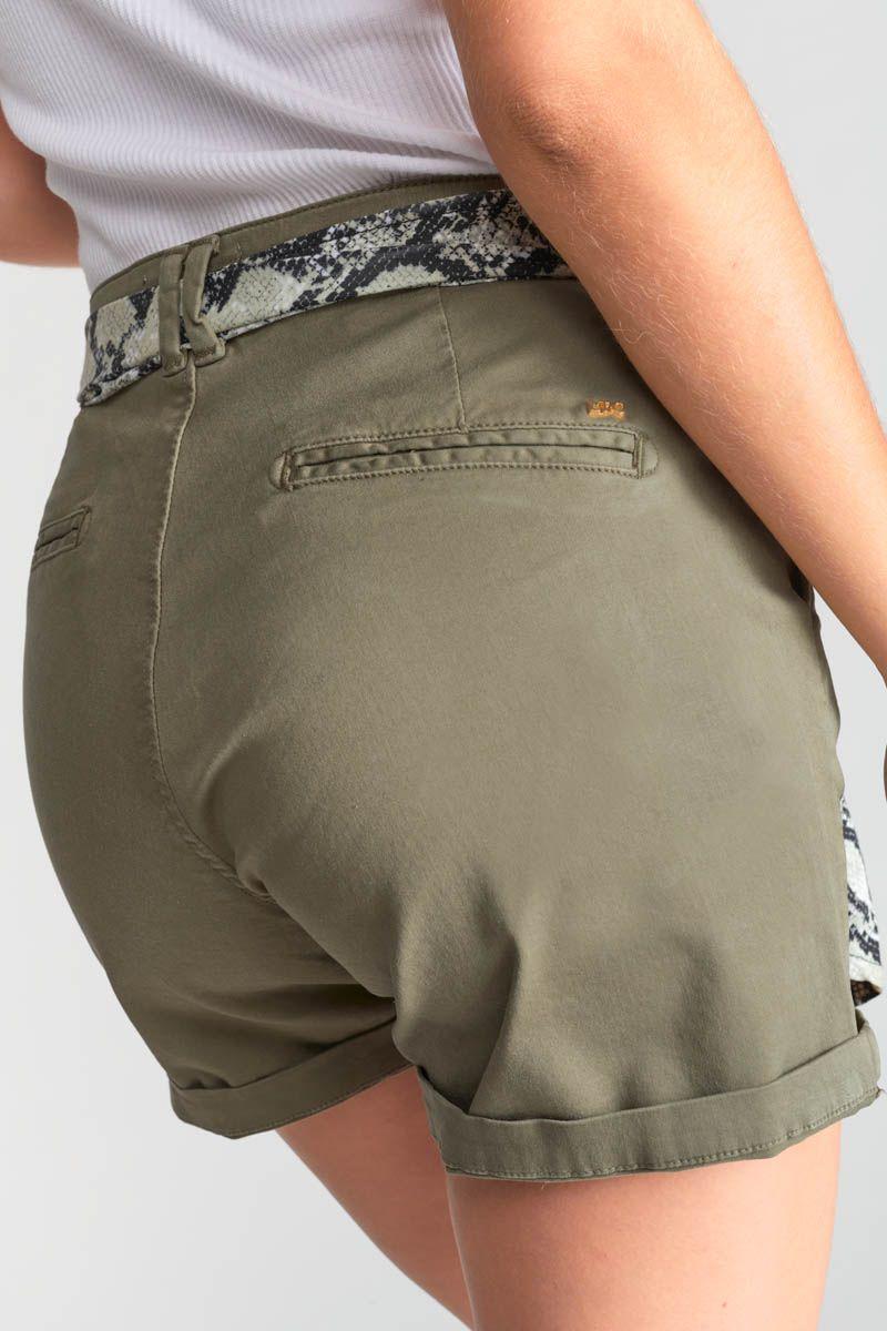 Le Temps Des Cerises Short Lyvi Kaki