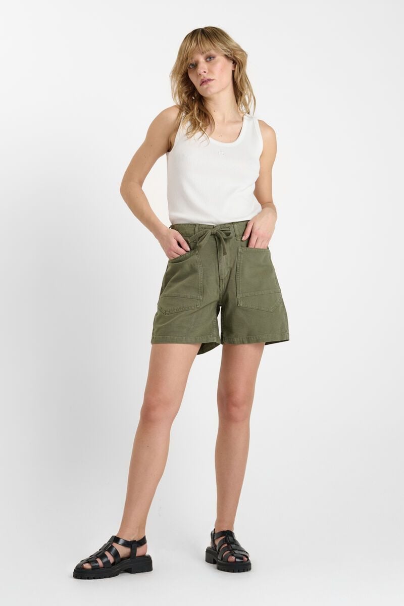 le temps des cerises Short Mado kaki