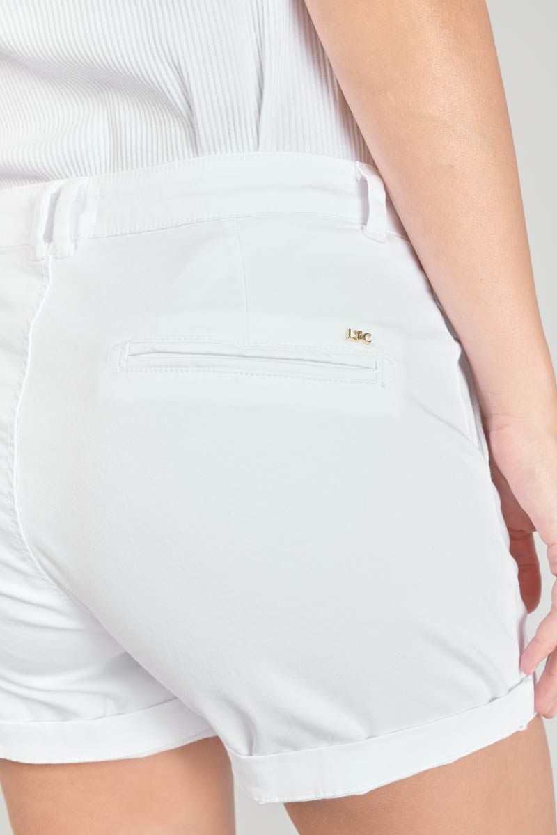 Le Temps Des Cerises Short Veli2 Blanc