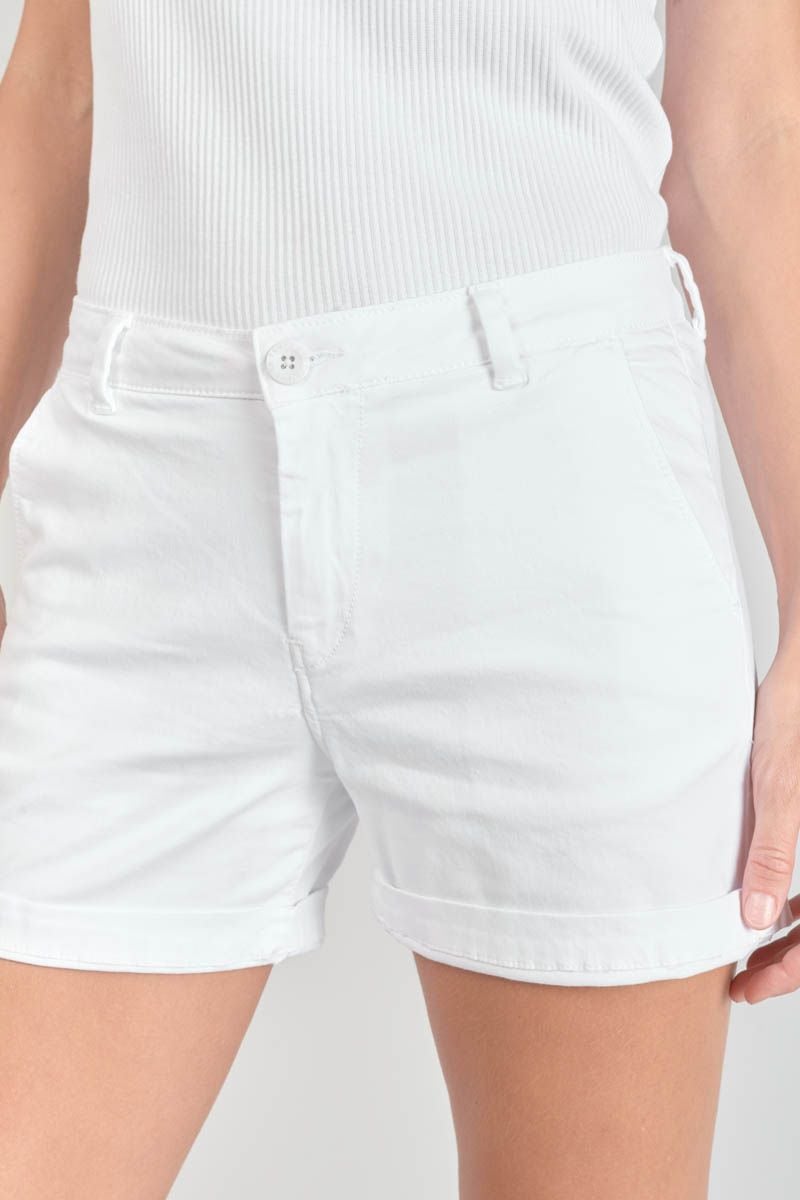 Le Temps Des Cerises Short Veli2 Blanc
