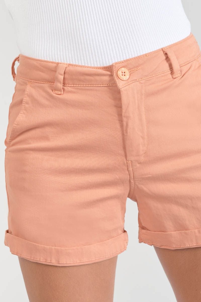 Le Temps Des Cerises Short Veli2 Pêche