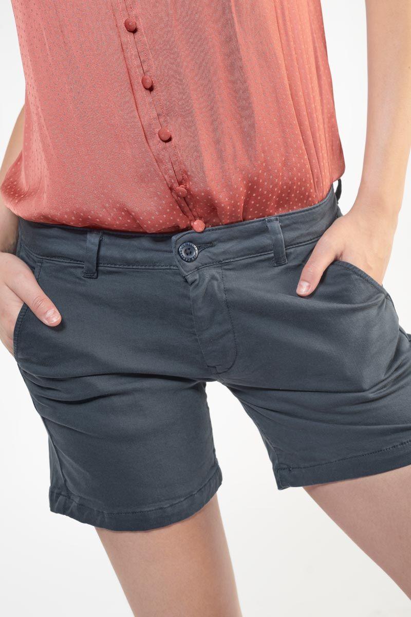 Le Temps Des Cerises Short Veli4 Bleu Marine